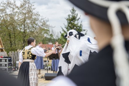 Wiślański Wygón Łowiec - występ Zespołu Regionalnego "Wisła""